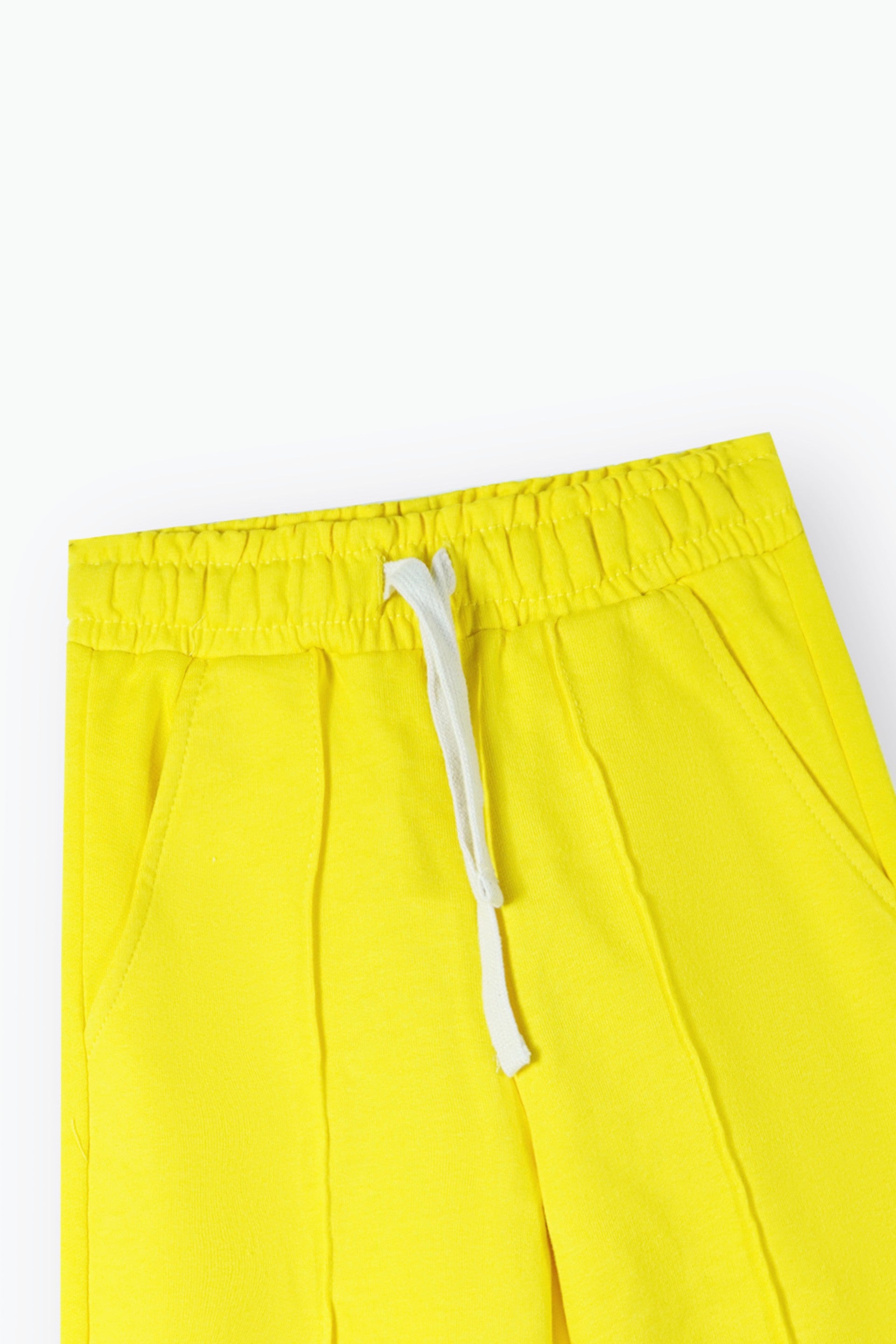 Girls' Wide-Leg Trouser - Yellow