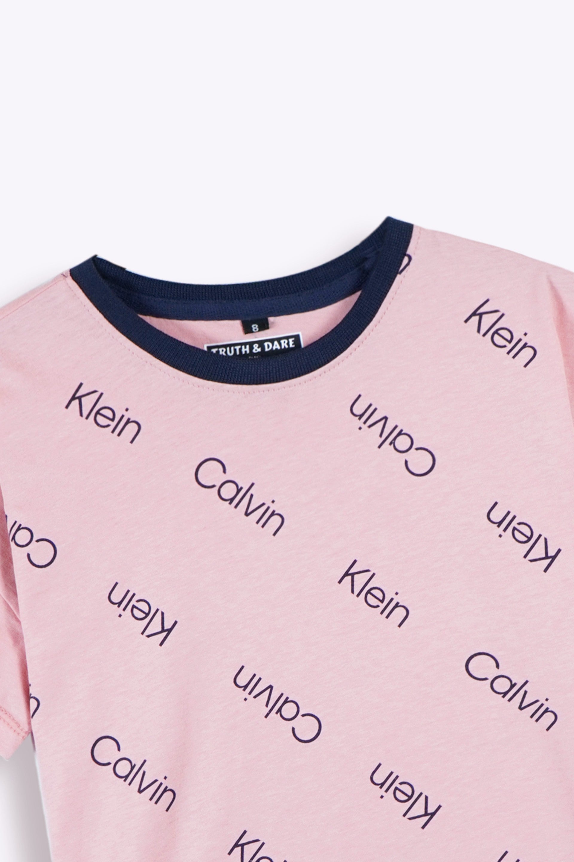 GIRLS DROP SHOULDER T_SHIRT