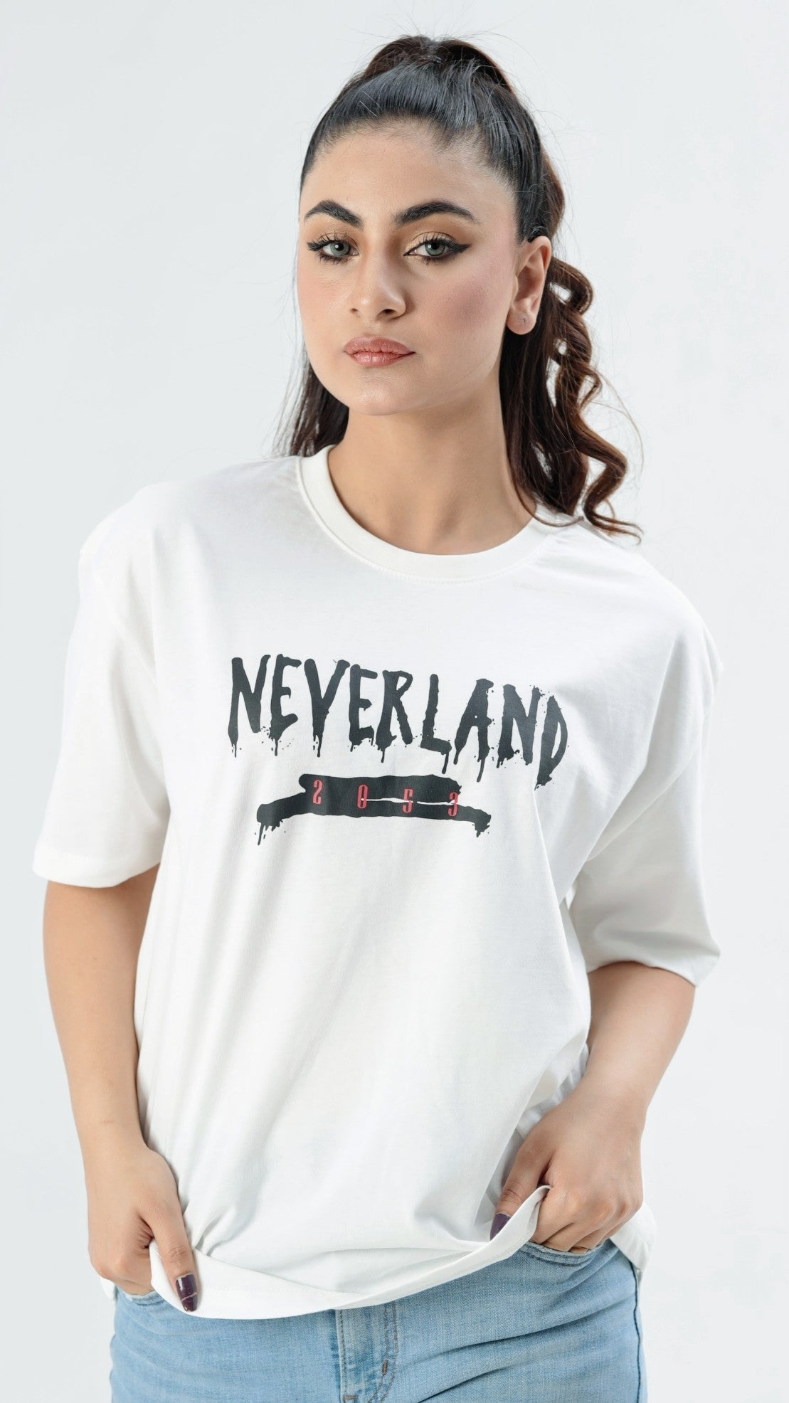 White Tee- No Plans for Summers