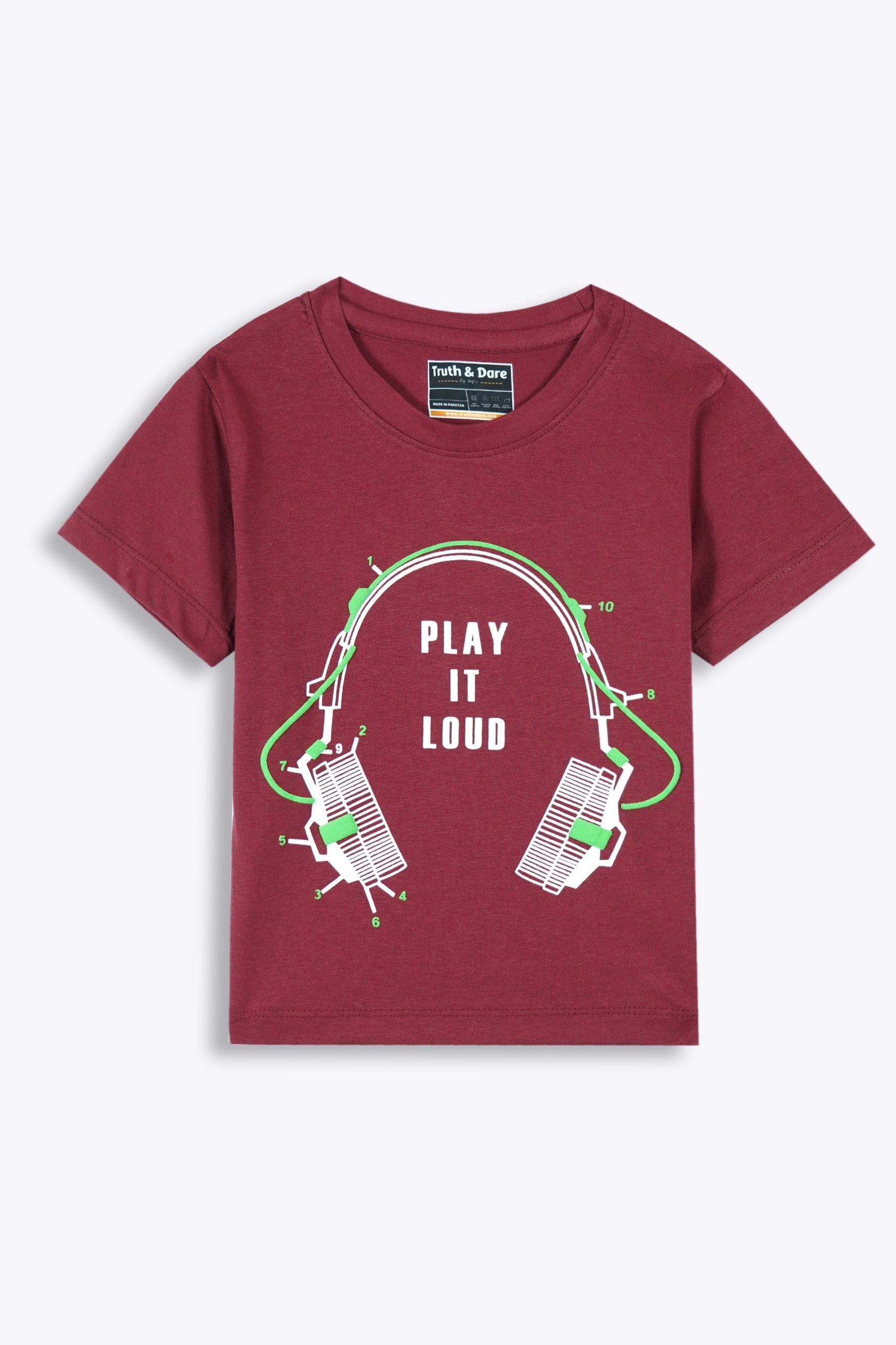 Maroon-  Shirt and Shorts Set