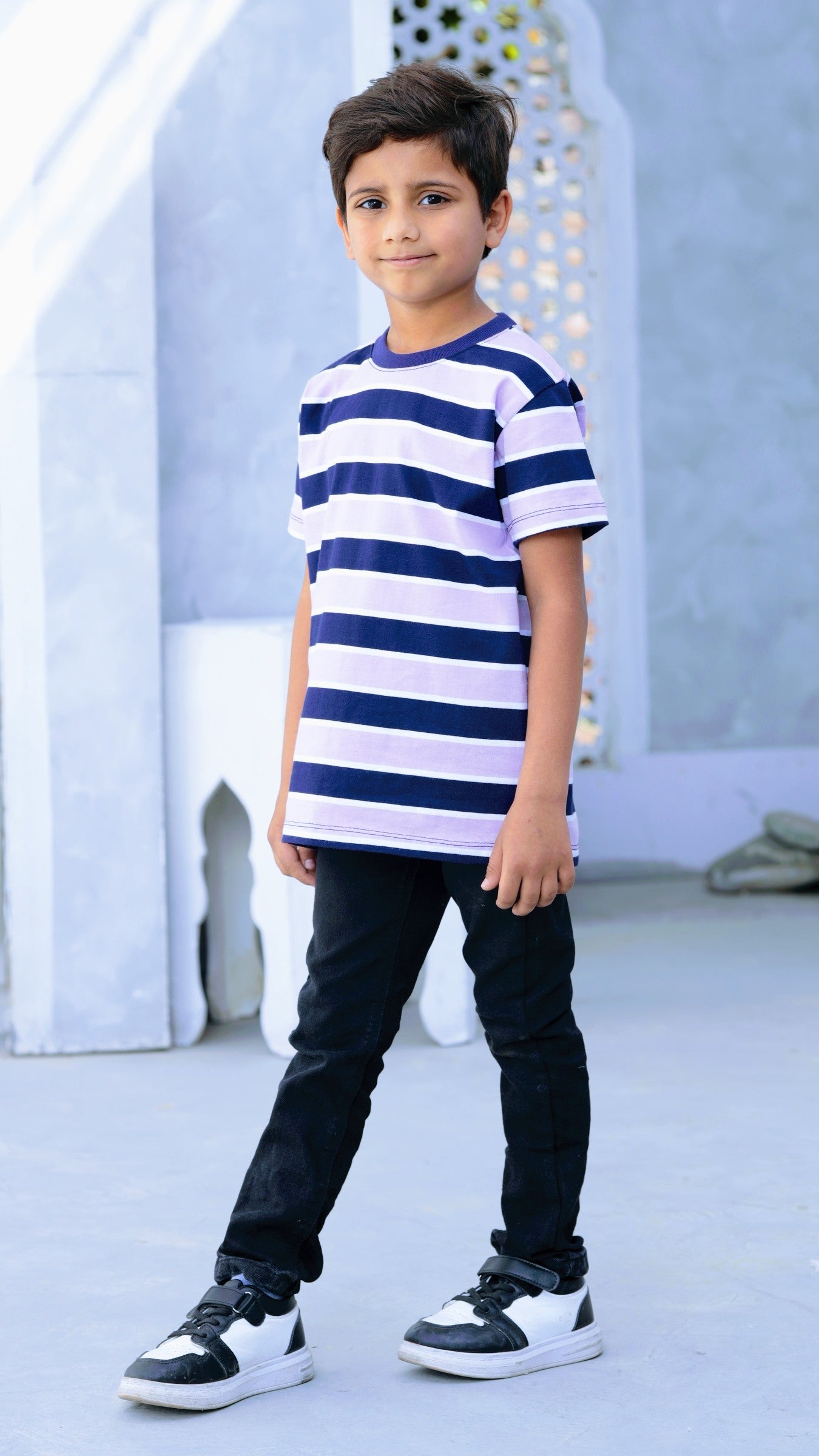 Unisex Stripted T-shirt for kids