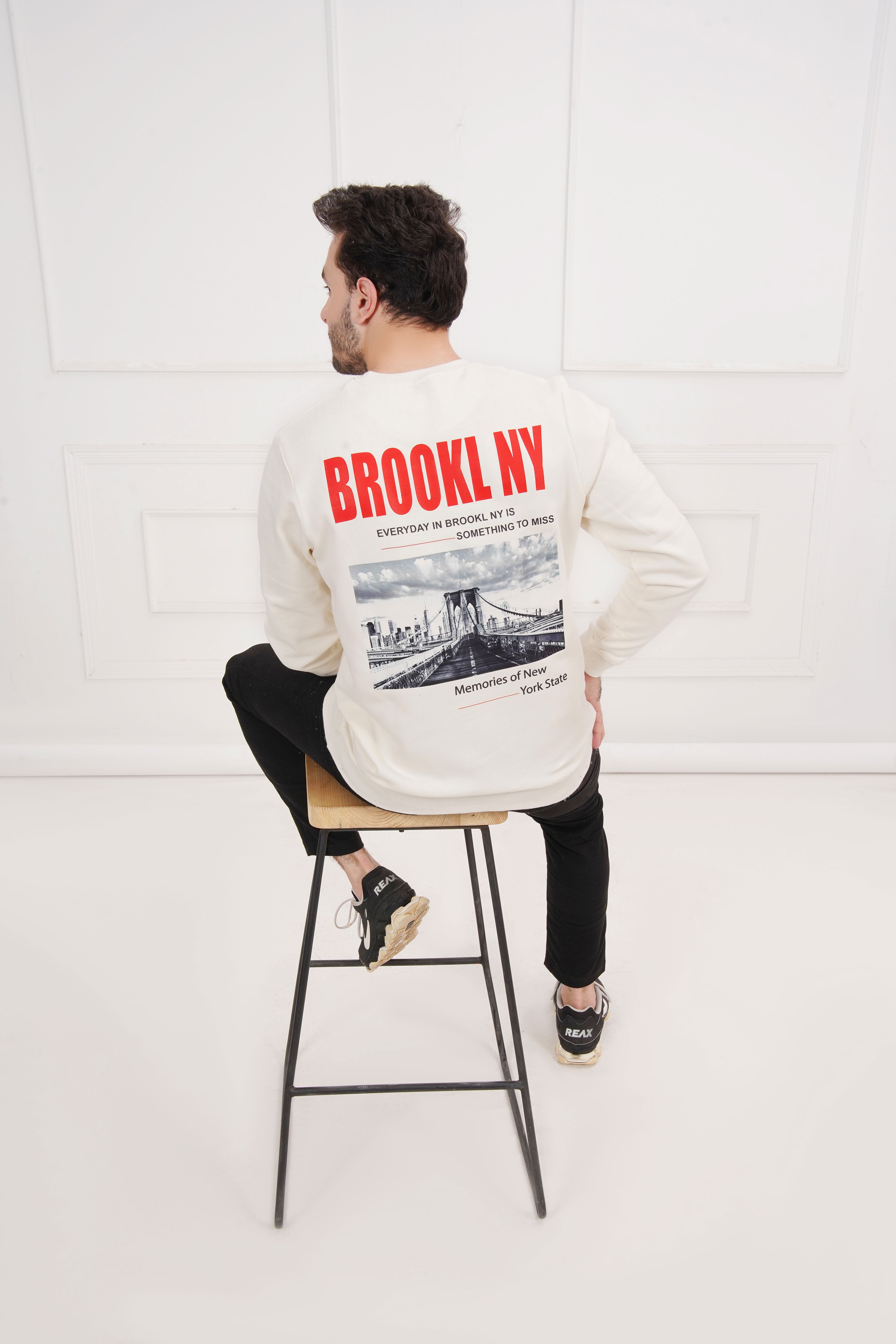 OFF WHITE Fleece Sweatshirt