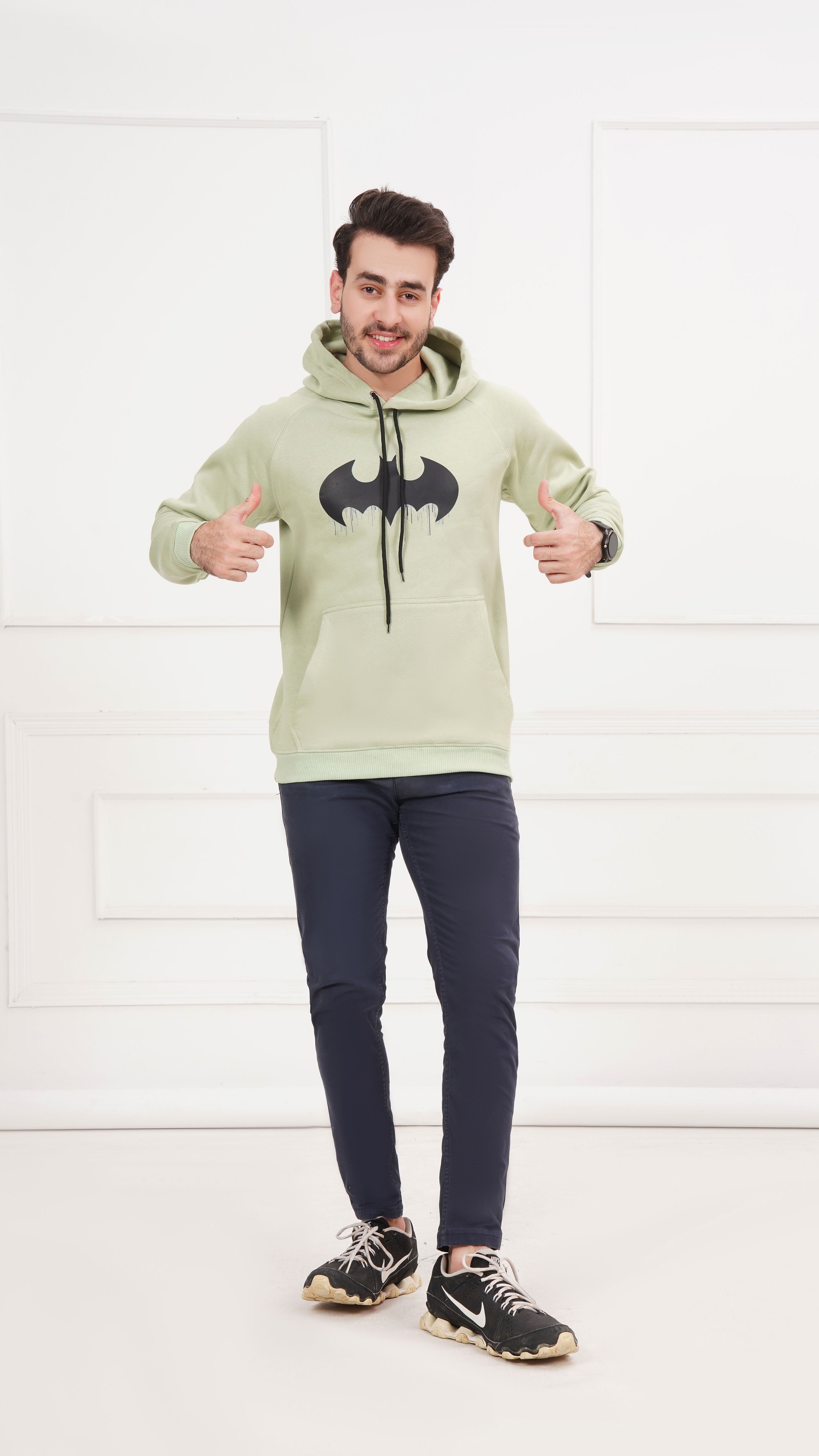 GREEN BATMAN HOODIE