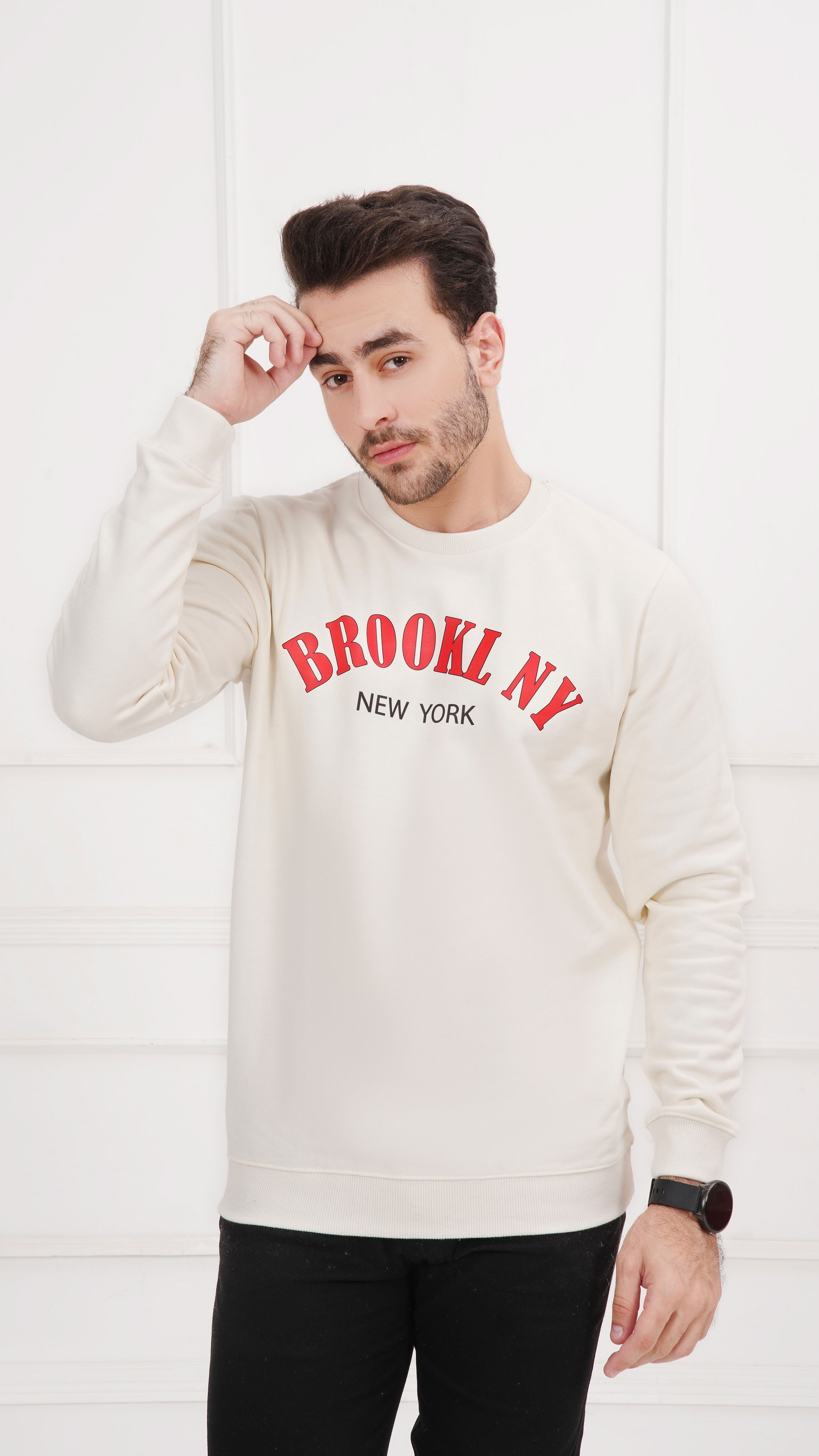 OFF WHITE Fleece Sweatshirt