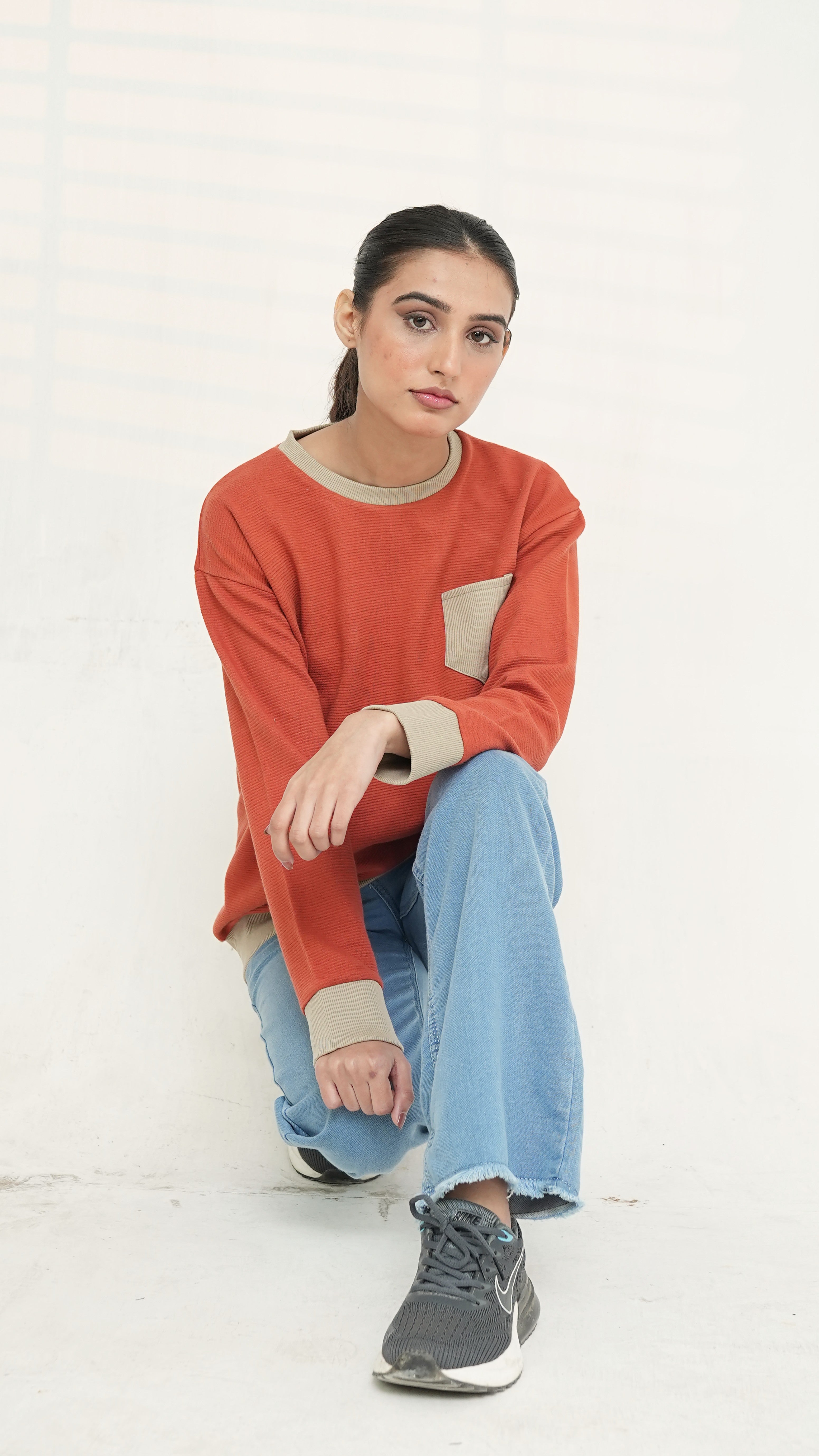 Women’s Orange Sweatshirt