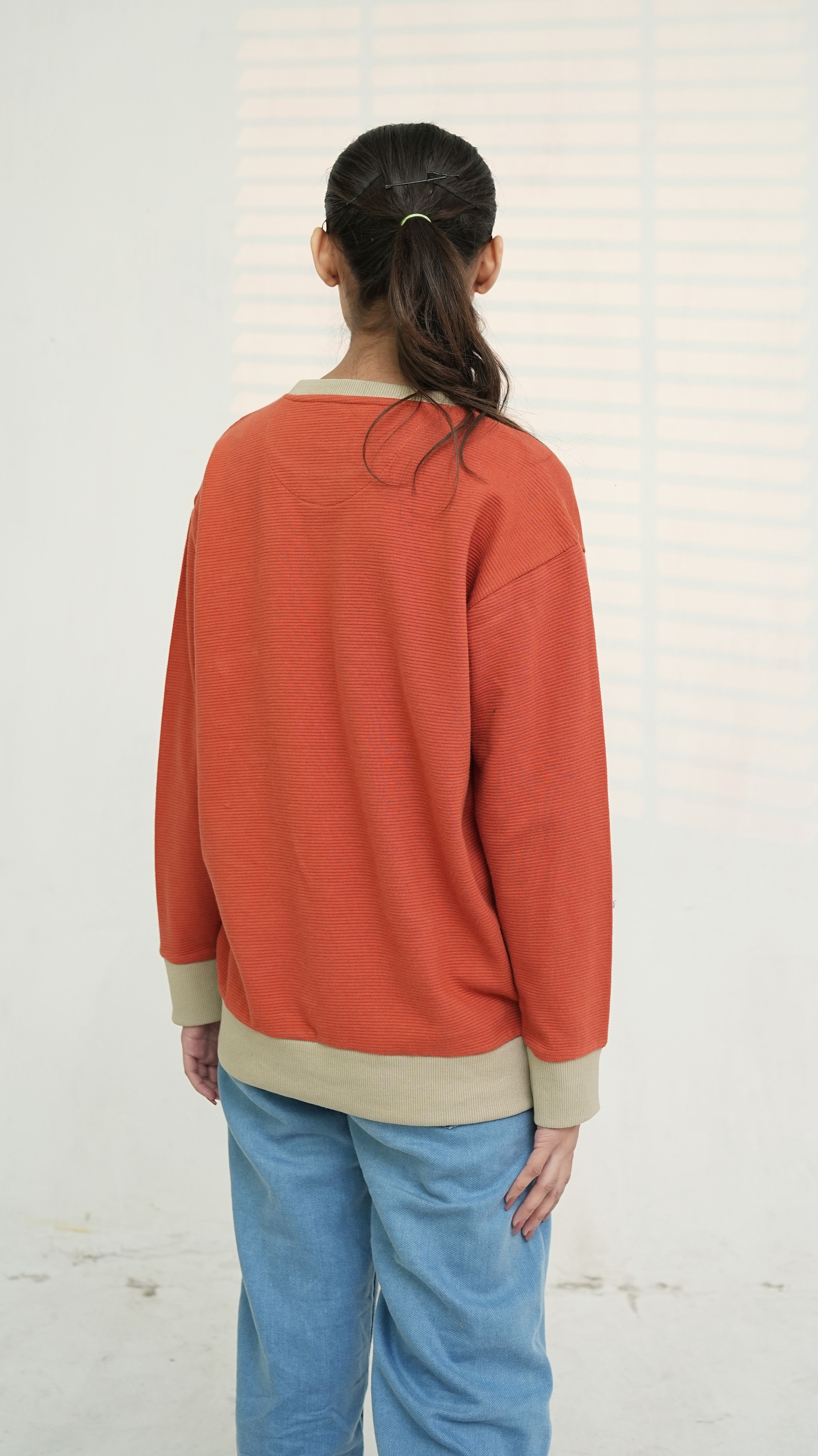 Women’s Orange Sweatshirt