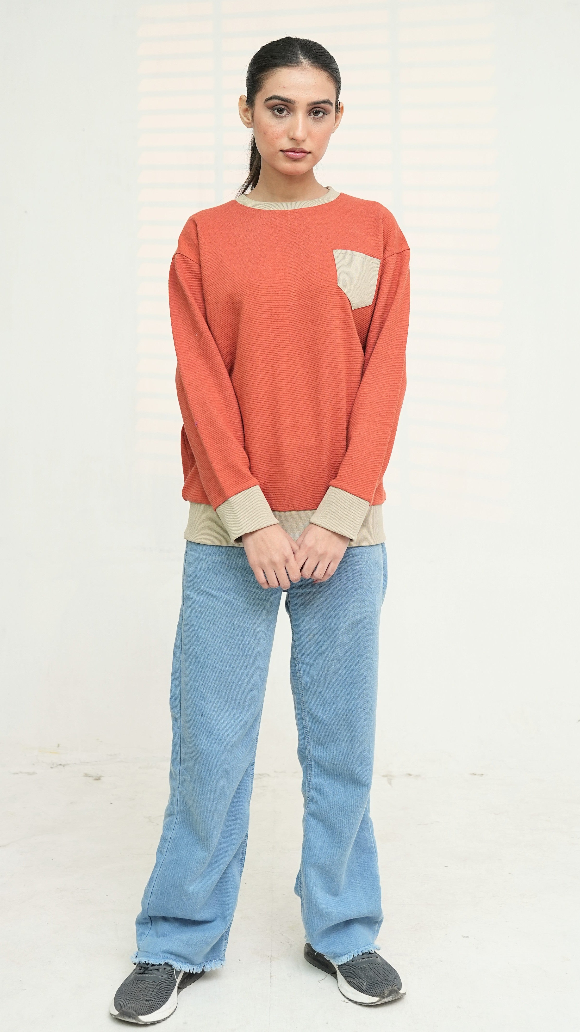 Women’s Orange Sweatshirt